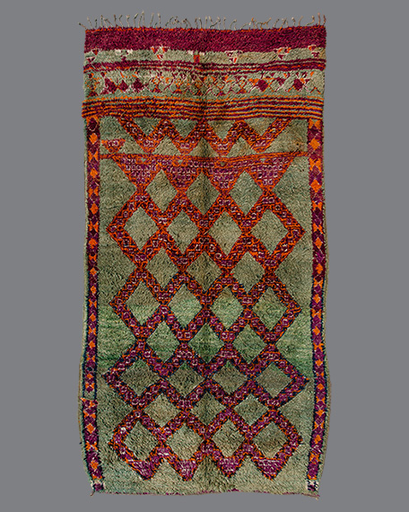 Vintage Moroccan Beni M'Guild Carpet BG_166