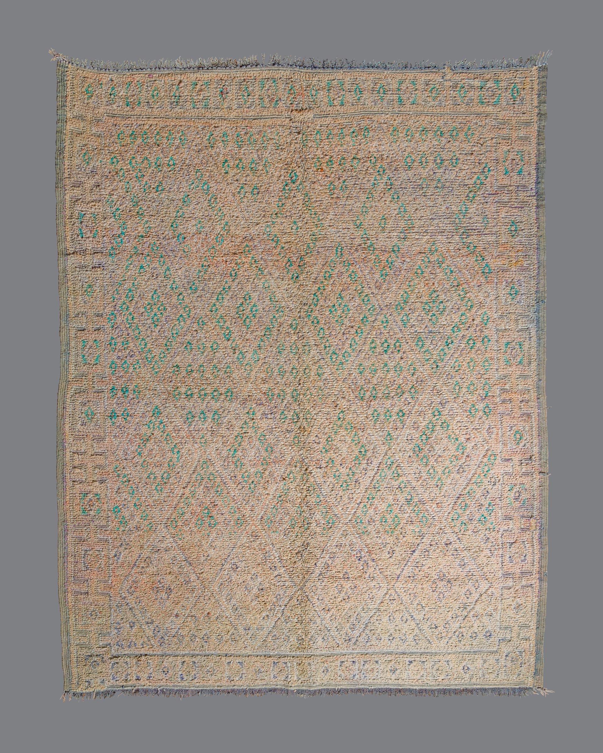 Vintage Moroccan Beni M'Guild Carpet BG_184
