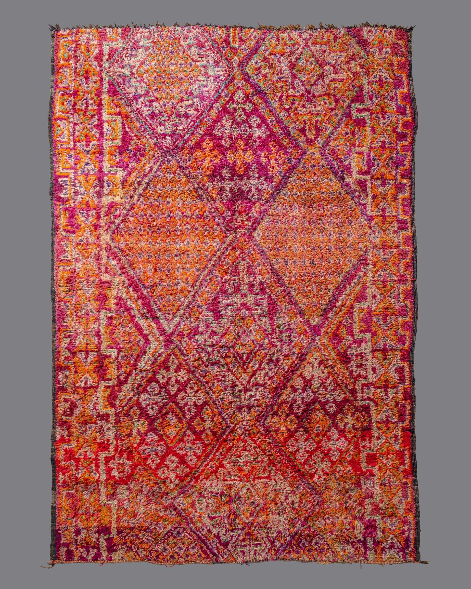 Vintage Moroccan Beni M'Guild Carpet BG_206