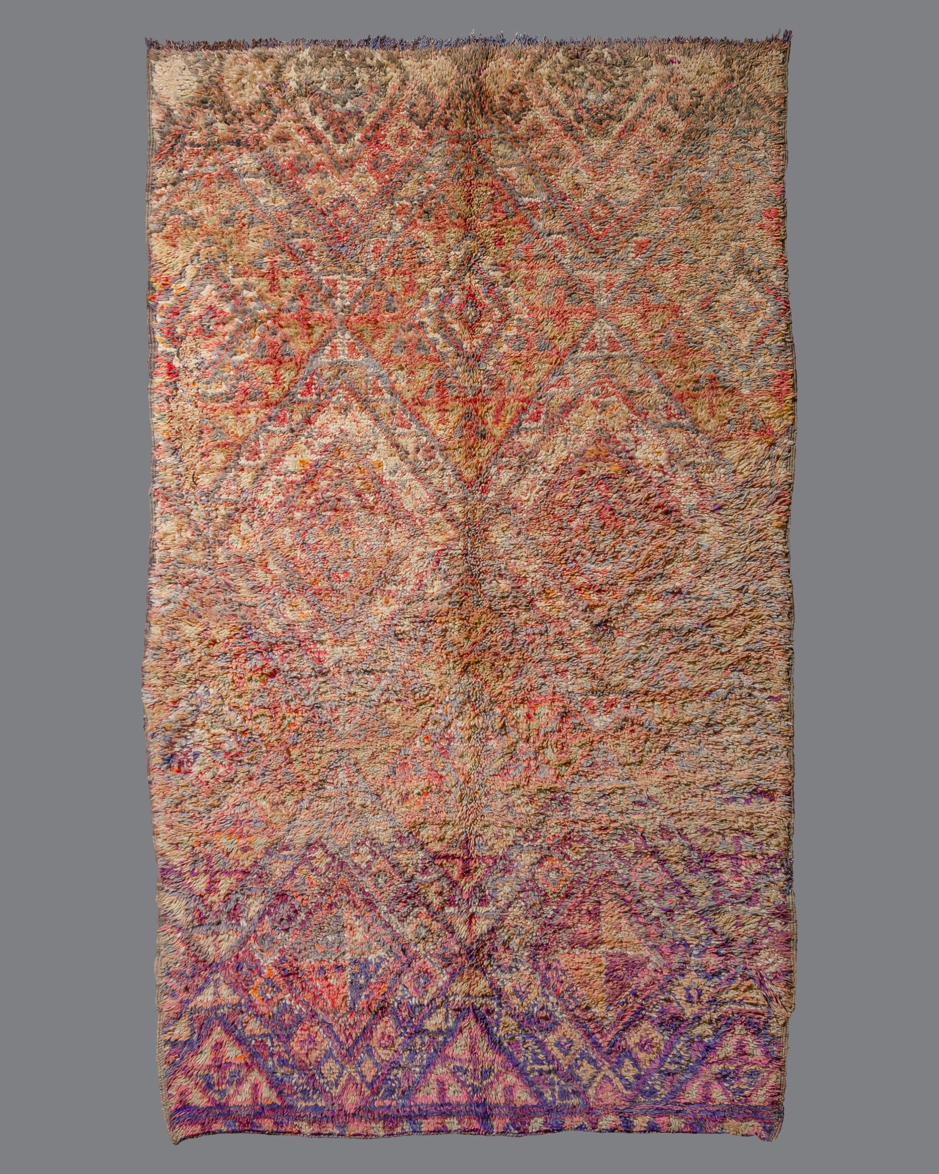 Vintage Moroccan Beni M'Guild Carpet BG_213