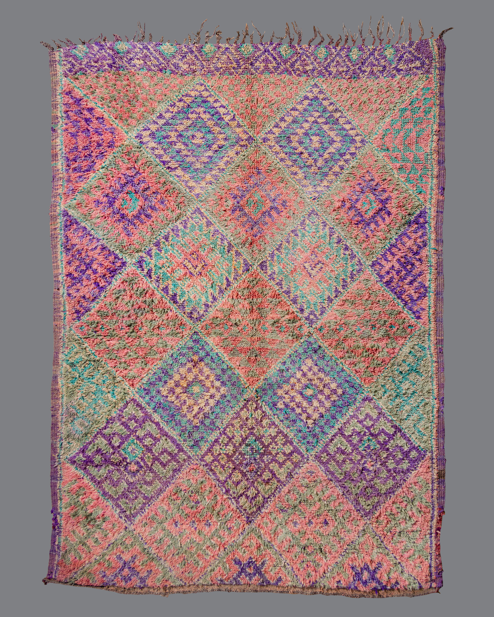Vintage Moroccan Beni M'Guild Carpet BG_231