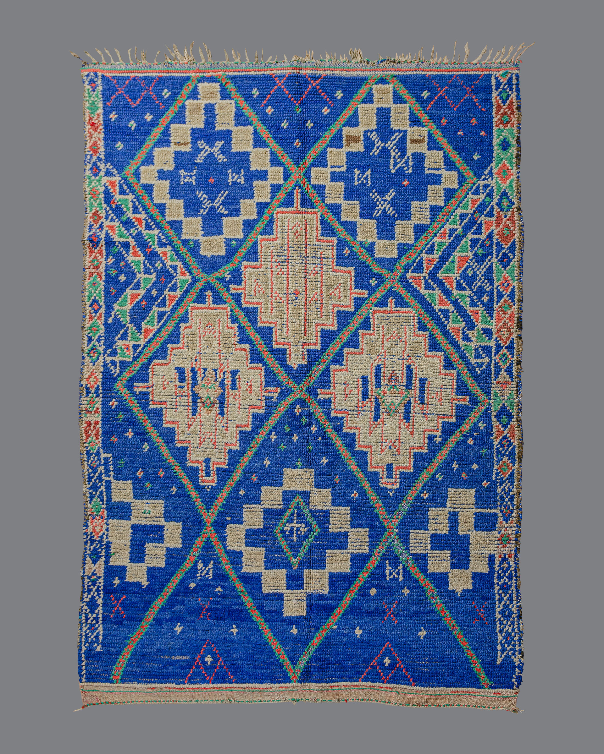 Vintage Moroccan Beni M'Guild Carpet BG_244
