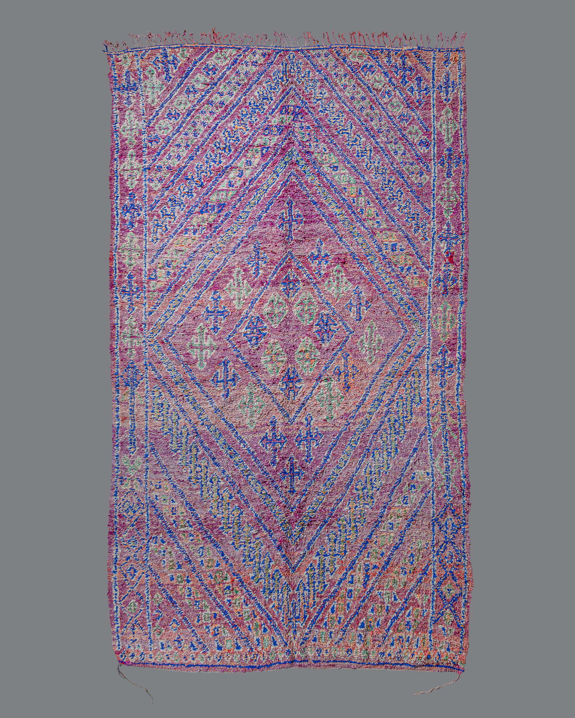Vintage Moroccan Beni M'Guild Carpet BG_256