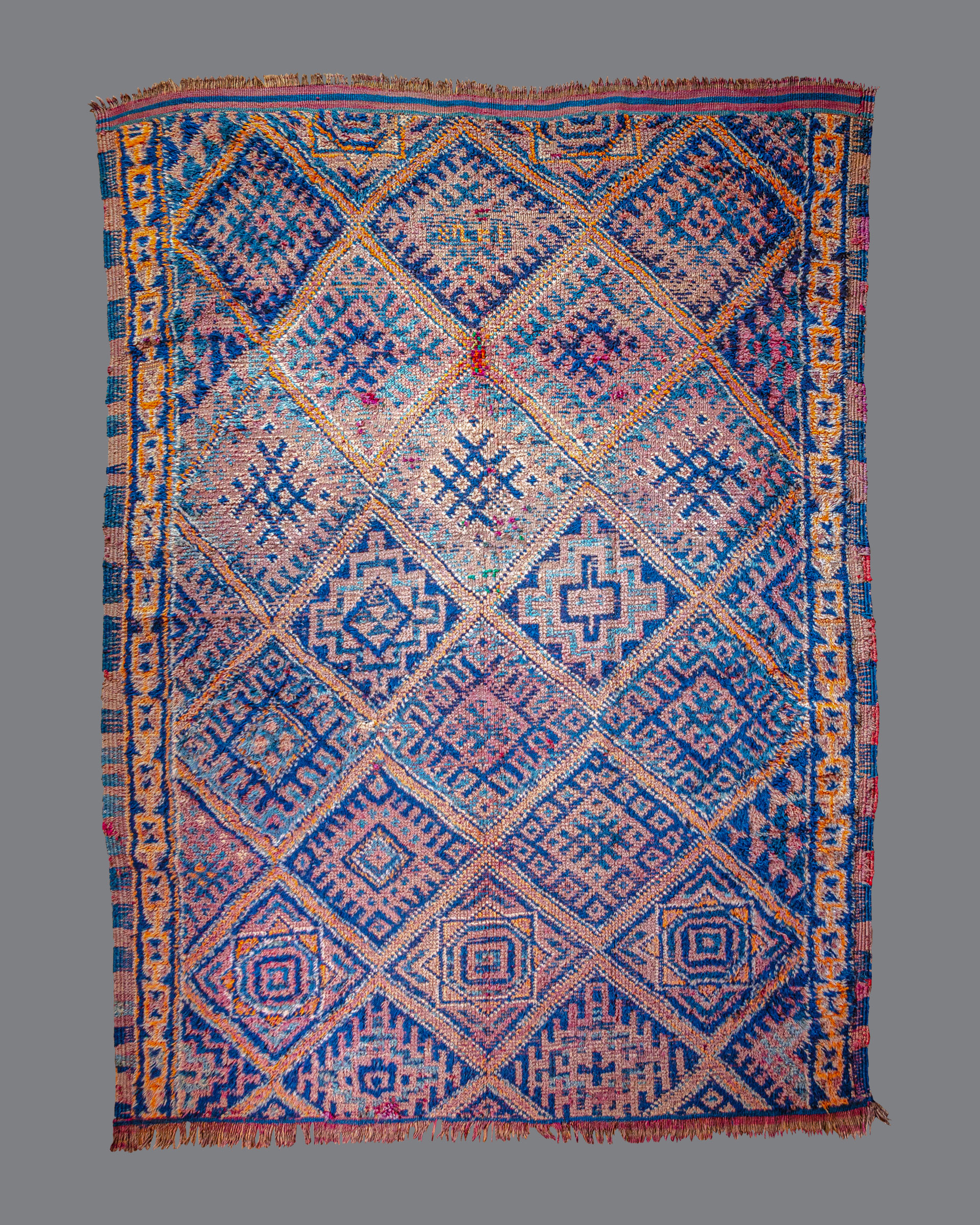 Vintage Moroccan Beni M'Guild Carpet BG_260