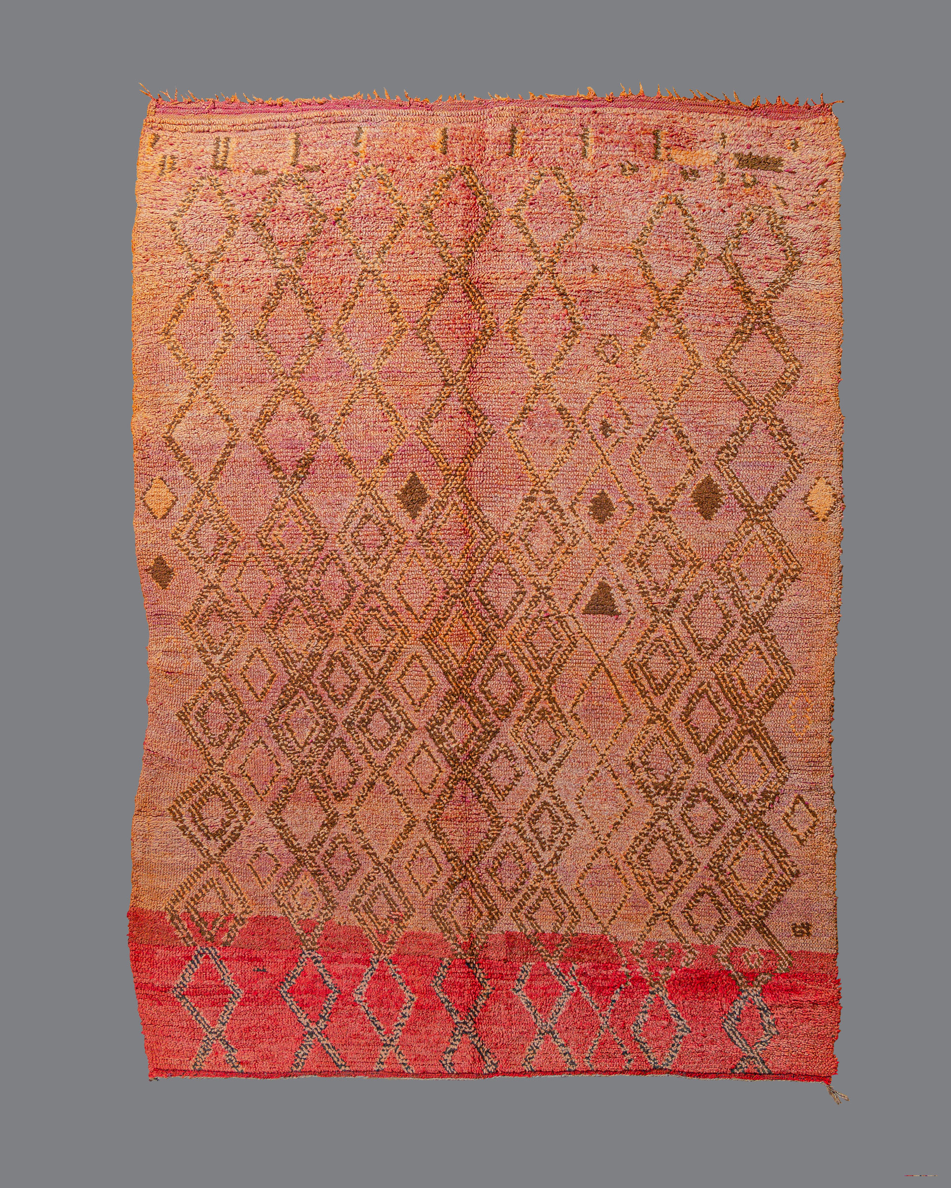 Vintage Moroccan Beni M'Rirt Carpet BR20