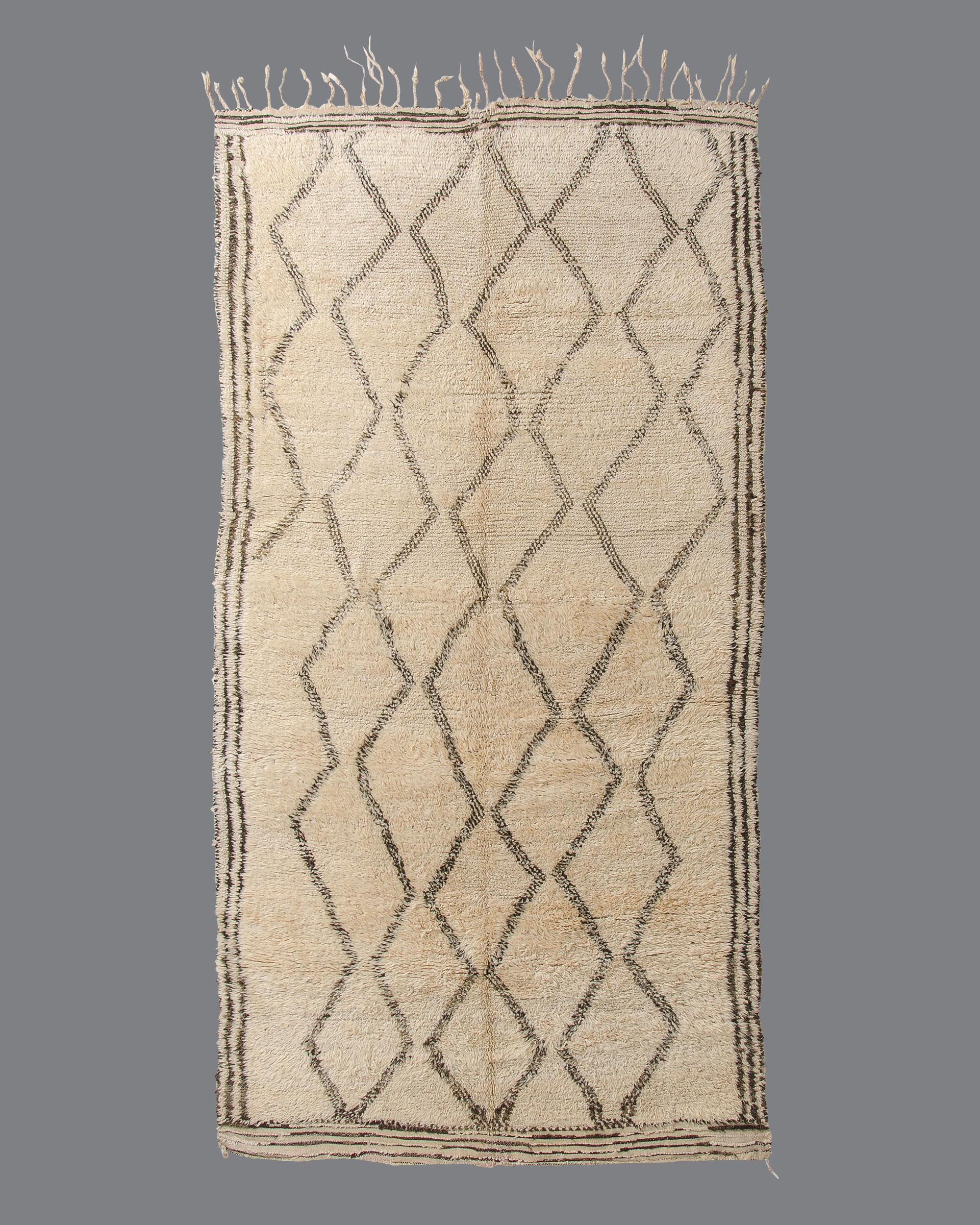 Vintage Moroccan Beni Ouarain Carpet BO_142
