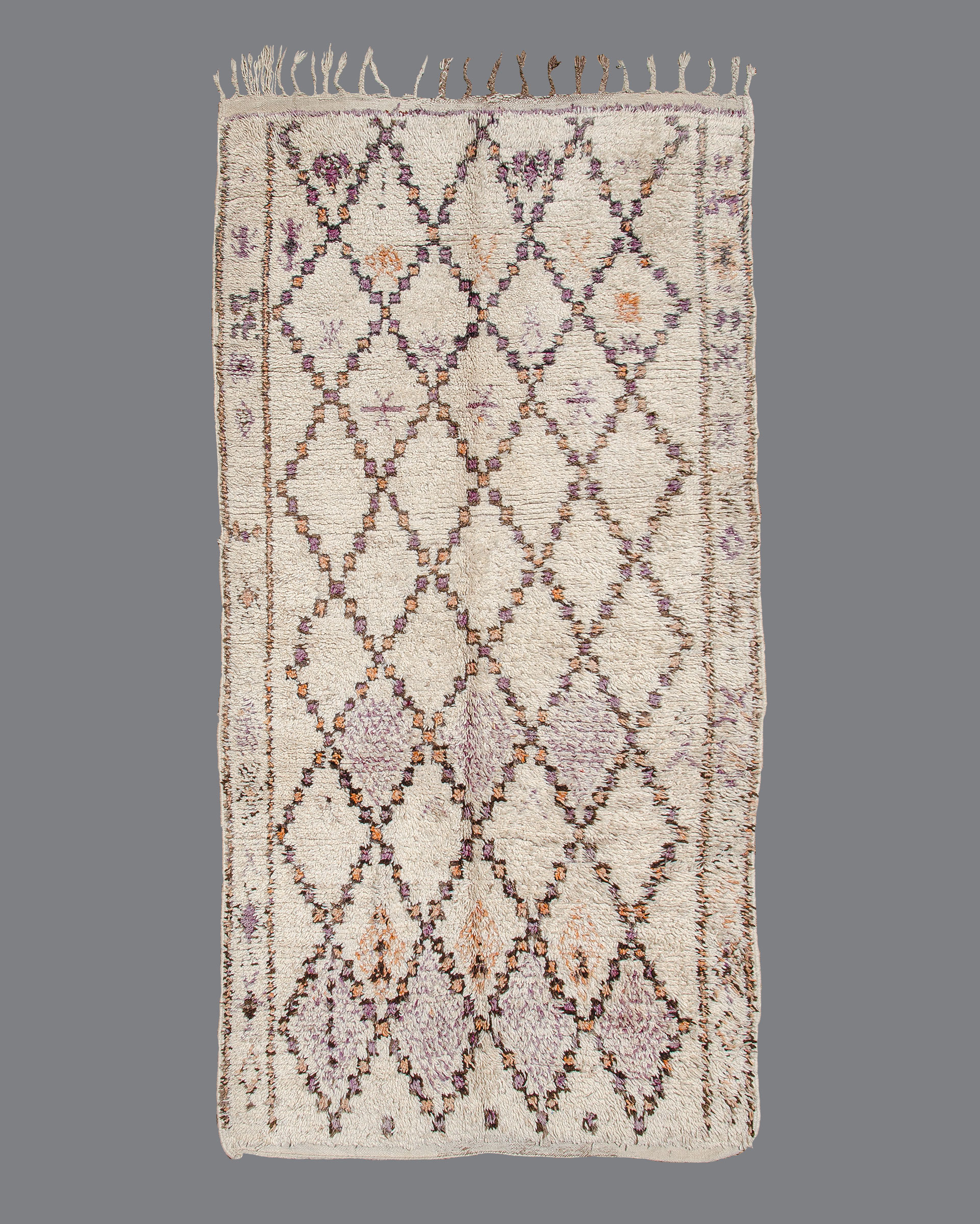 Vintage Moroccan Beni Ouarain Carpet BO_179