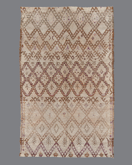 Vintage Moroccan Beni Ouarain Carpet BO_203