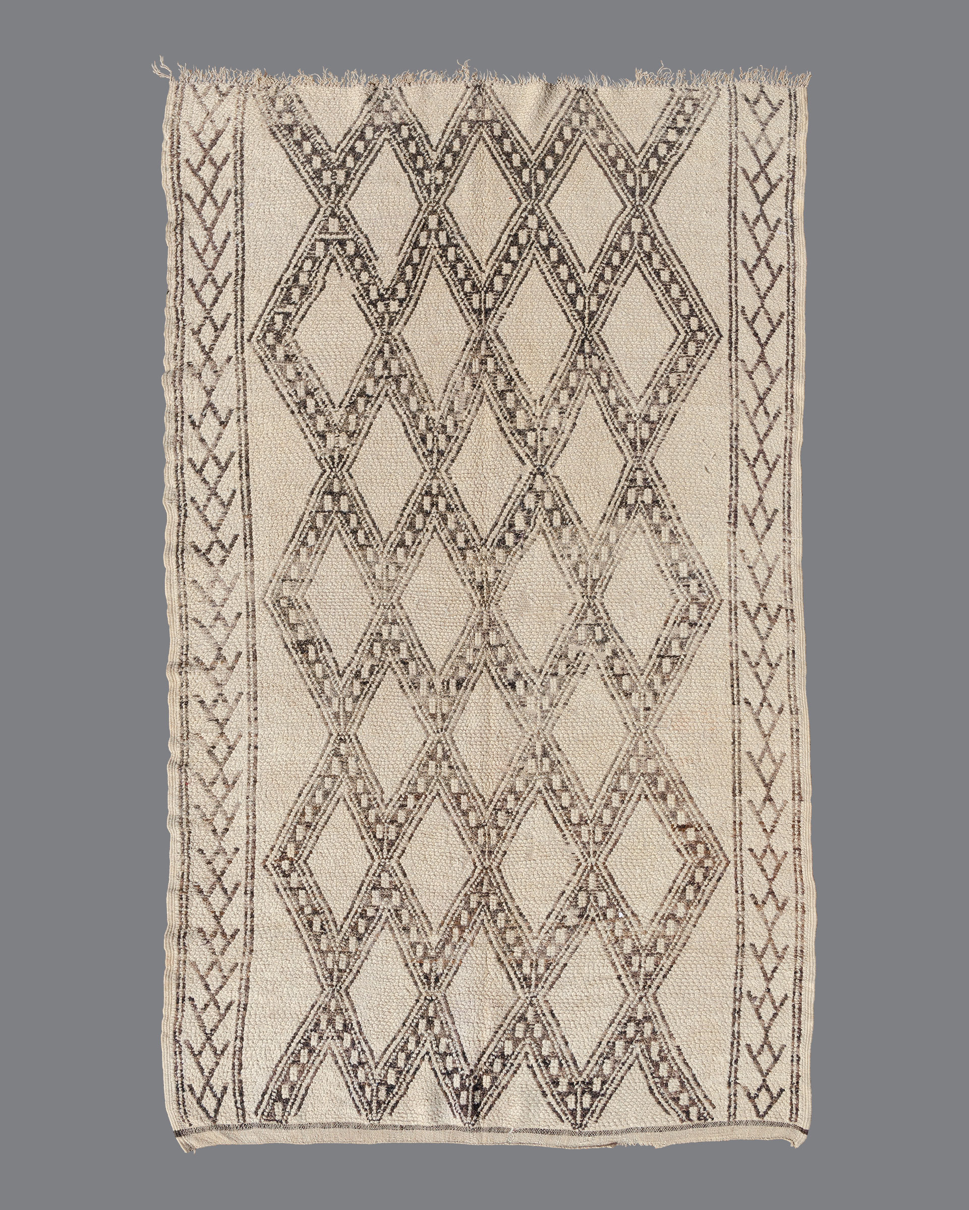 Vintage Moroccan Beni Ouarain Carpet BO_204