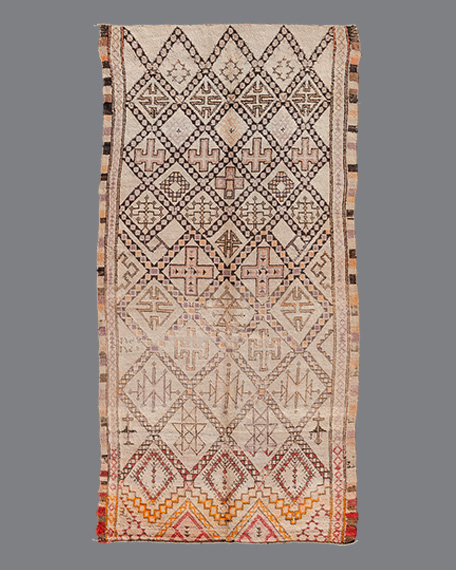 Vintage Moroccan Beni Ouarain Carpet BO_206