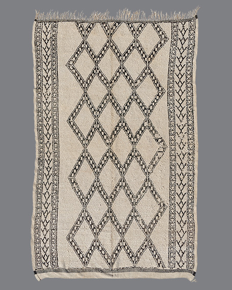 Vintage Moroccan Beni Ouarain Carpet BO_207