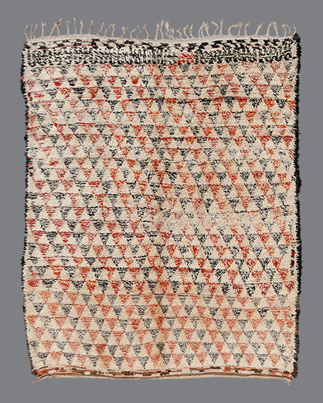Vintage Moroccan Beni Ouarain Carpet BO_210