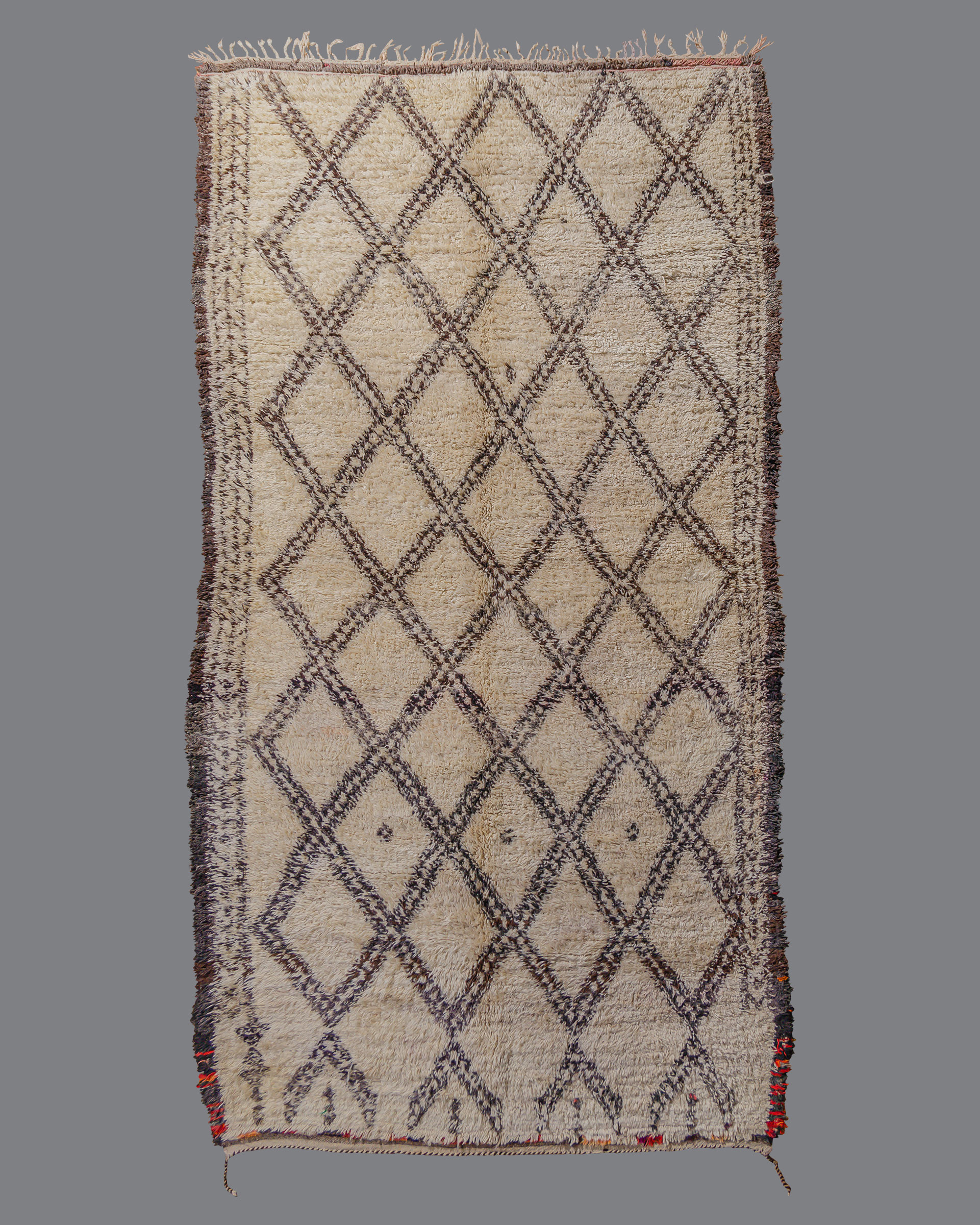 Vintage Moroccan Beni Ouarain Carpet BO_216
