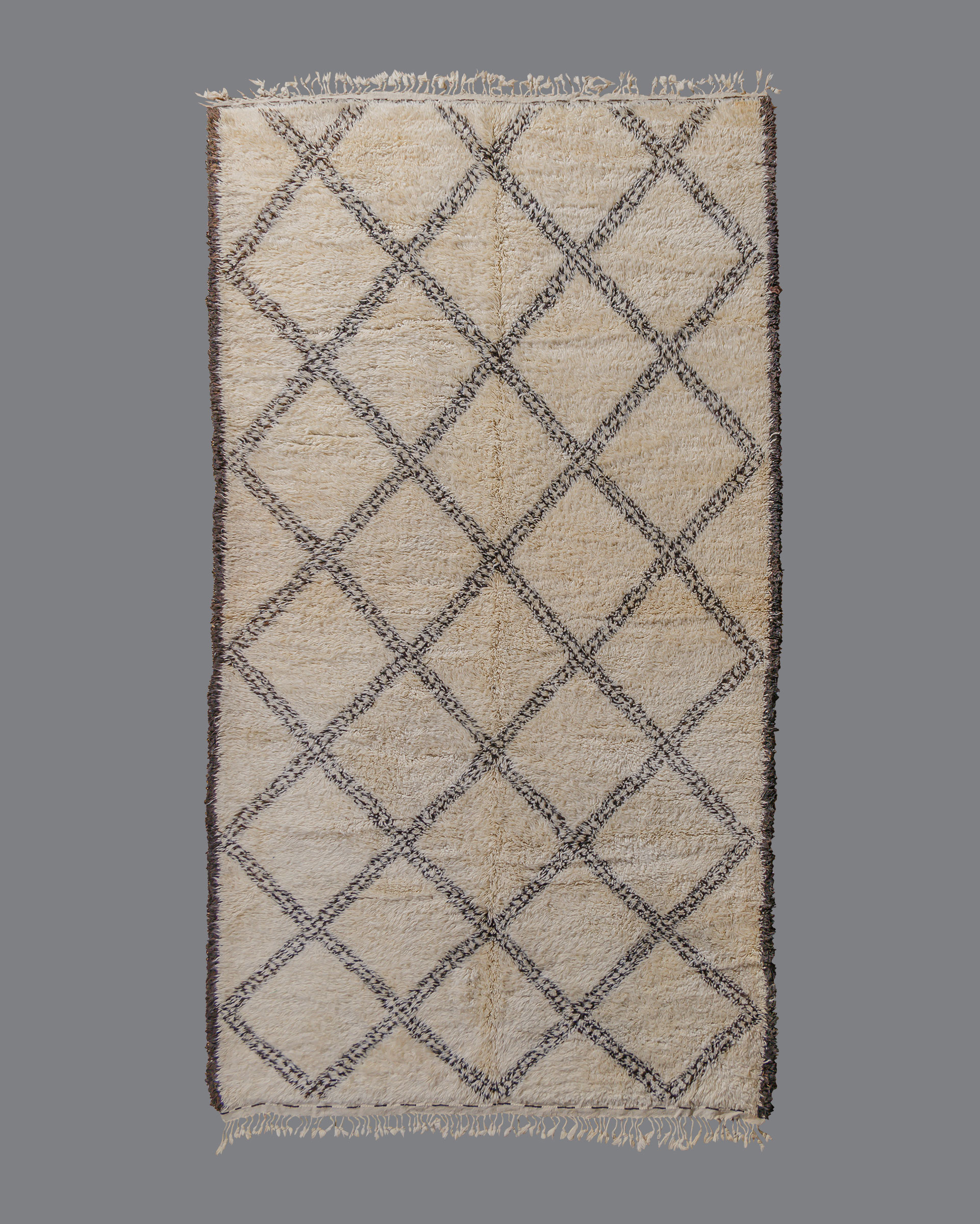 Vintage Moroccan Beni Ouarain Carpet BO_217