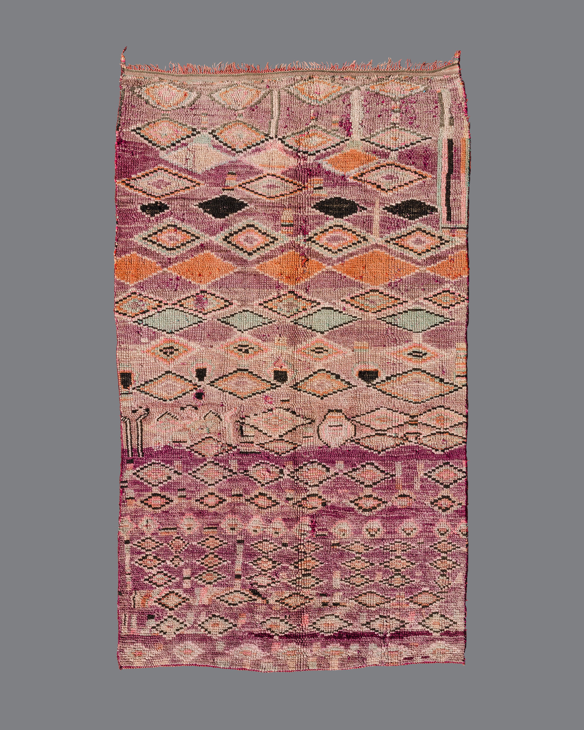 Vintage Moroccan Boujad Carpet BJ47