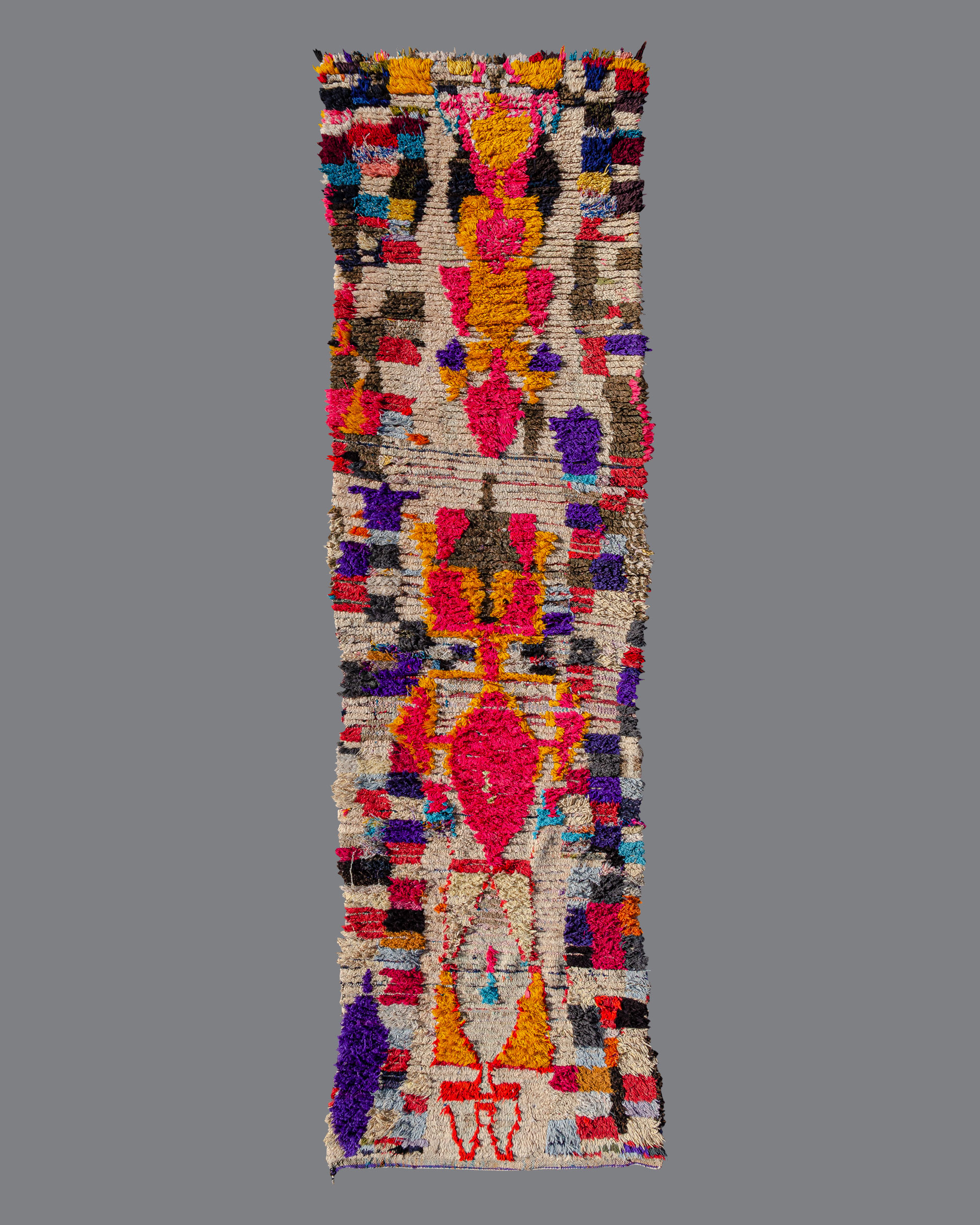 Vintage Moroccan Boujad Carpet BJR14