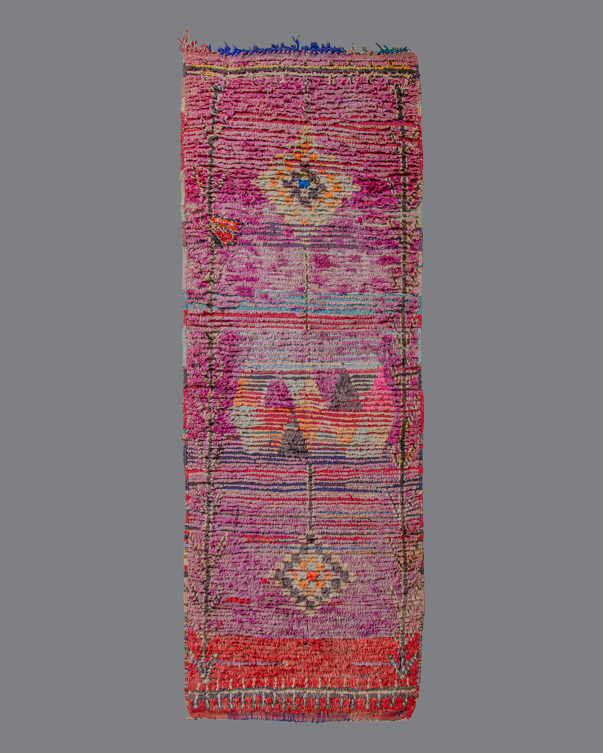 Vintage Moroccan Boujad Carpet BJR28