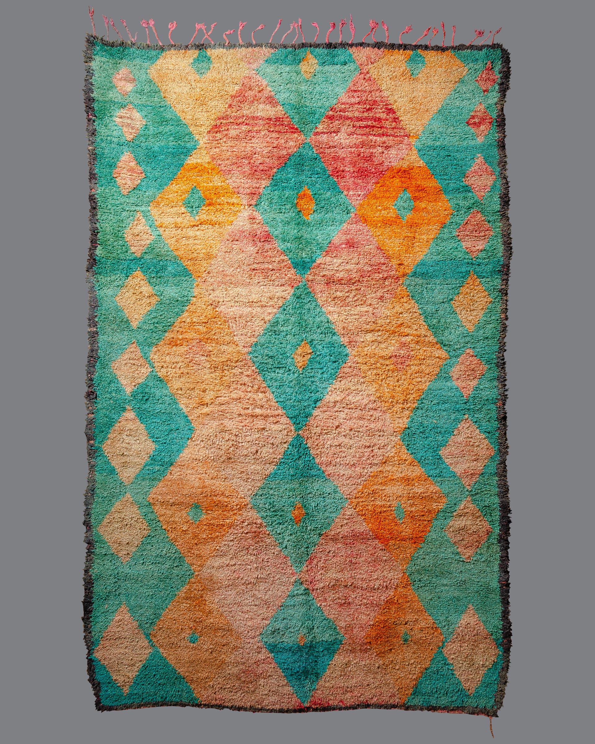 Vintage Moroccan Boujad Carpet BJ_103