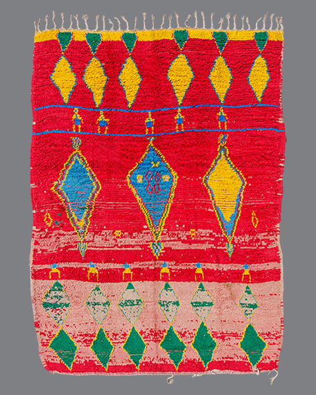 Vintage Moroccan Boujad Carpet BJ94