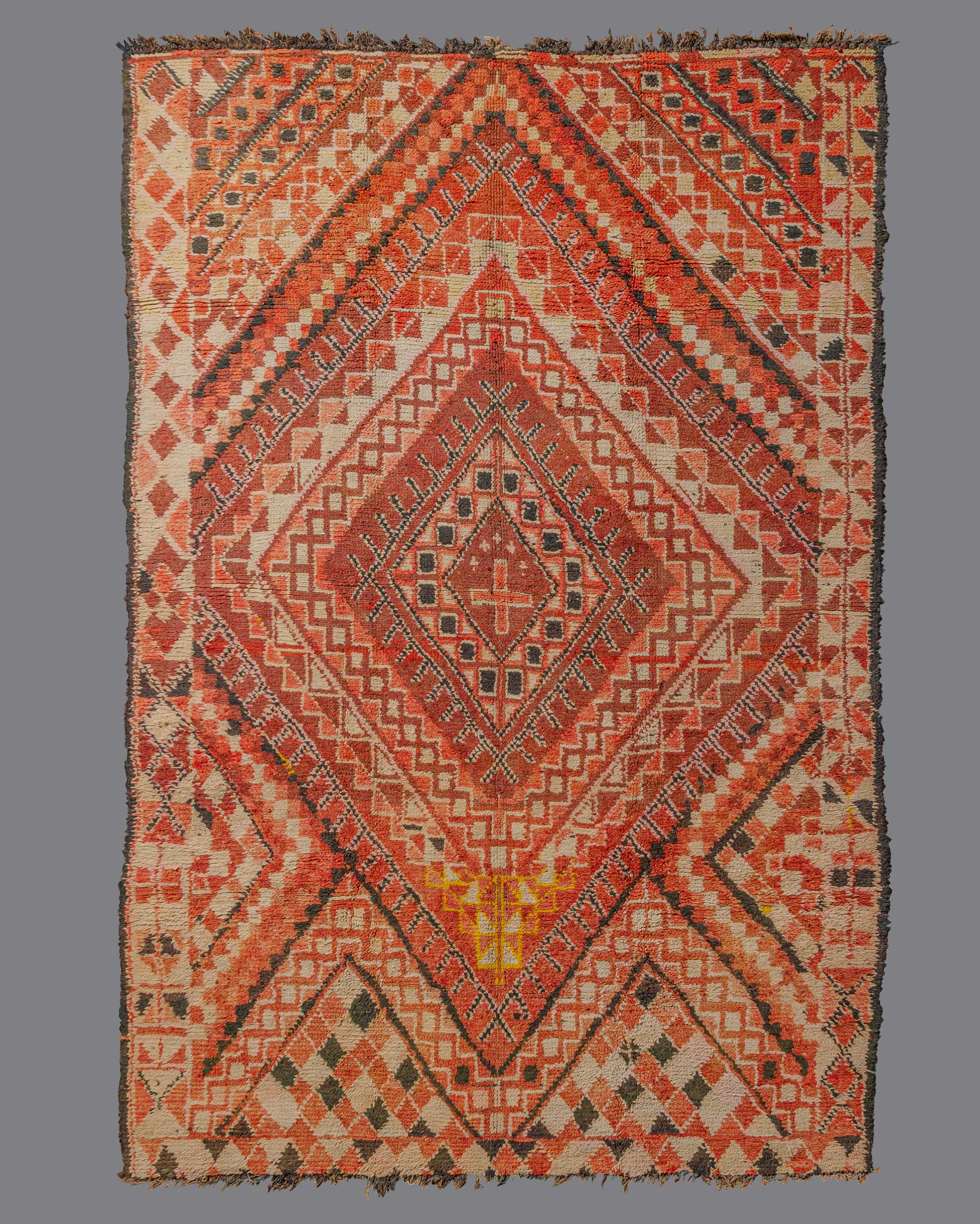 Vintage Moroccan Chiadma Carpet CA11