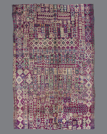 Vintage Moroccan Zemmour Carpet ZM03