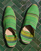Moroccan Babouches Babouches_Point_Grass