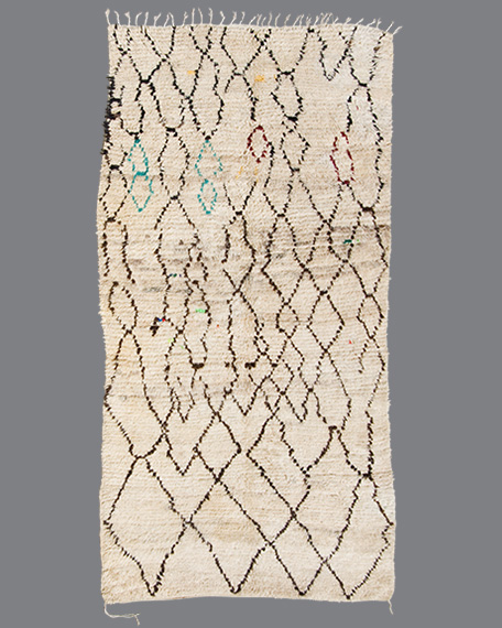 Vintage Moroccan Azilal Carpet AZ26