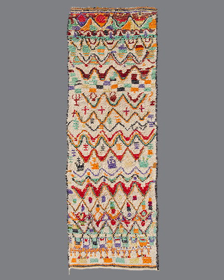Vintage Moroccan Aït Bou Ichaouen Carpet TS18