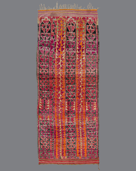 Vintage Moroccan Aït Bou Ichaouen Carpet TS23