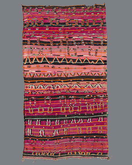 Vintage Moroccan Aït Bou Ichaouen Carpet TS27