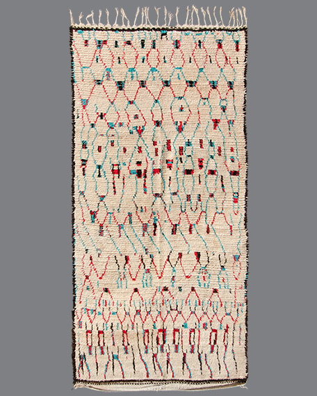 Vintage Moroccan Azilal Carpet AZ37