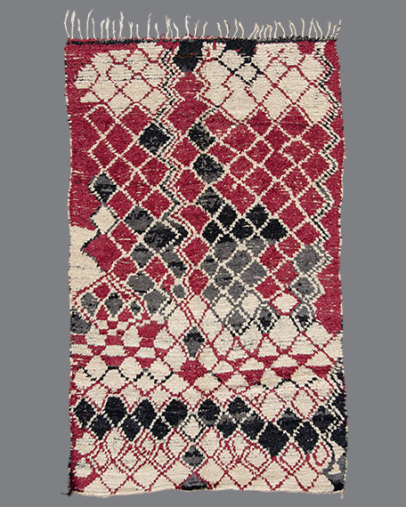 Vintage Moroccan Azilal Carpet AZ46