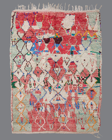 Vintage Moroccan Azilal Carpet AZ64
