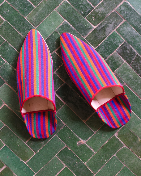 Vintage Moroccan Ware Babouches Babouches_Jacobs_Coat_Mulitcolored_Bright