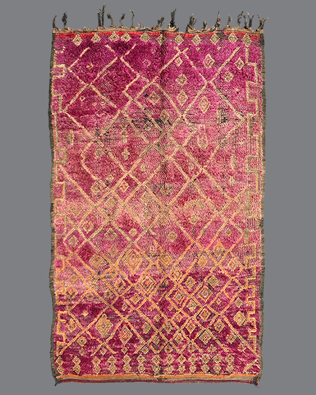 Vintage Moroccan Beni M'Guild Carpet BG61