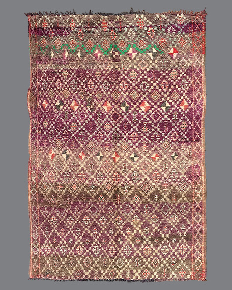 Vintage Moroccan Beni M'Guild Carpet BG63