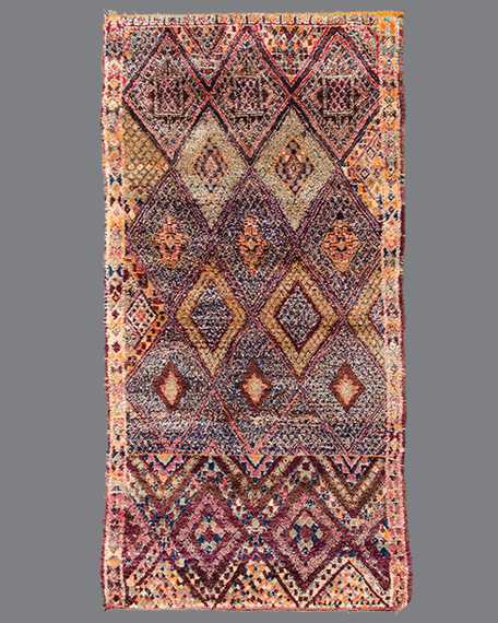 Vintage Moroccan Beni M'Guild Carpet BG70