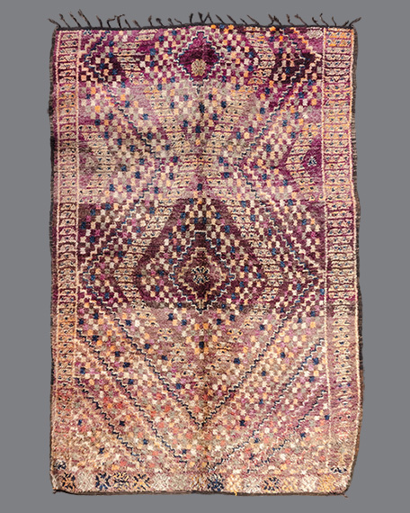Vintage Moroccan Beni M'Guild Carpet BG79
