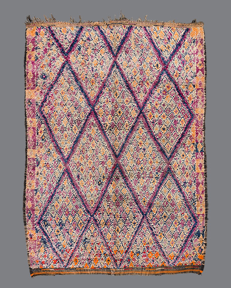 Vintage Moroccan Beni M'Guild Carpet BG83