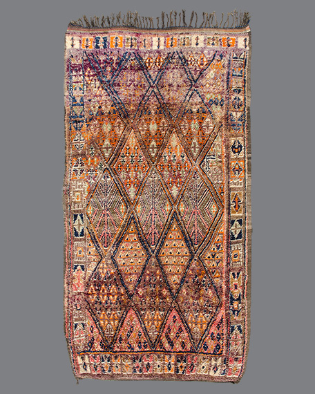 Vintage Moroccan Beni M'Guild Carpet BG84