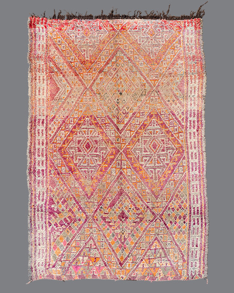 Vintage Moroccan Beni M'Guild Carpet BG85