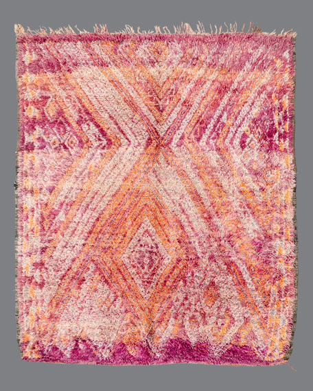 Vintage Moroccan Beni M'Guild Carpet BG87