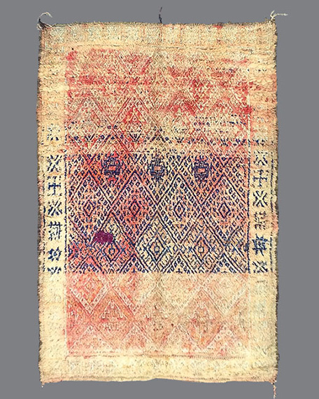 Vintage Moroccan Beni M'Guild Carpet BG90