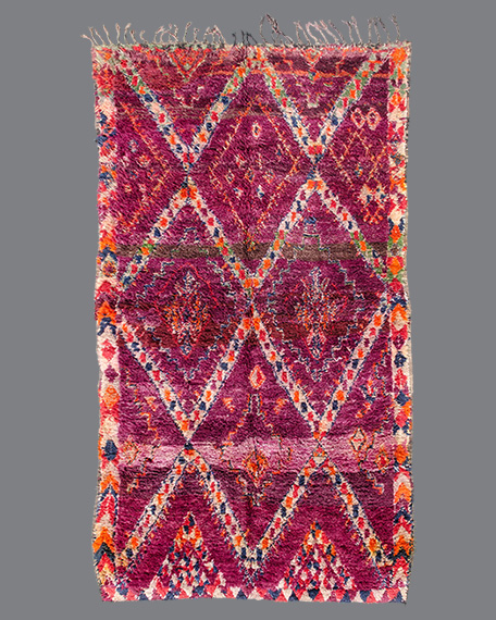 Vintage Moroccan Beni M'Tir Carpet BT02