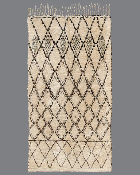 Vintage Moroccan Beni Ouarain Carpet BO_107