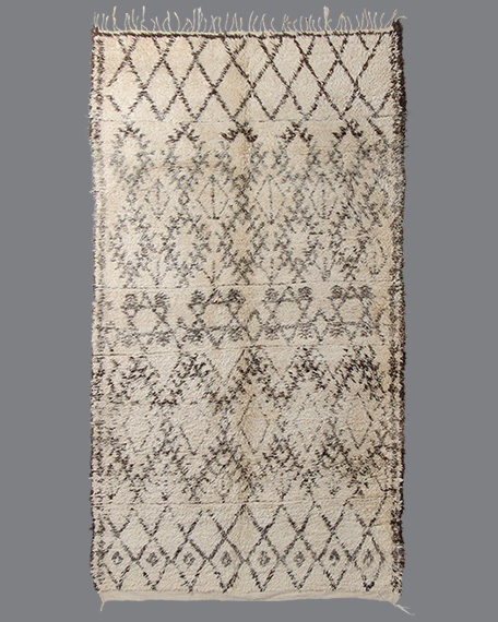 Vintage Moroccan Beni Ouarain Carpet BO_115
