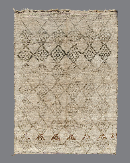 Vintage Moroccan Beni Ouarain Carpet BO_123