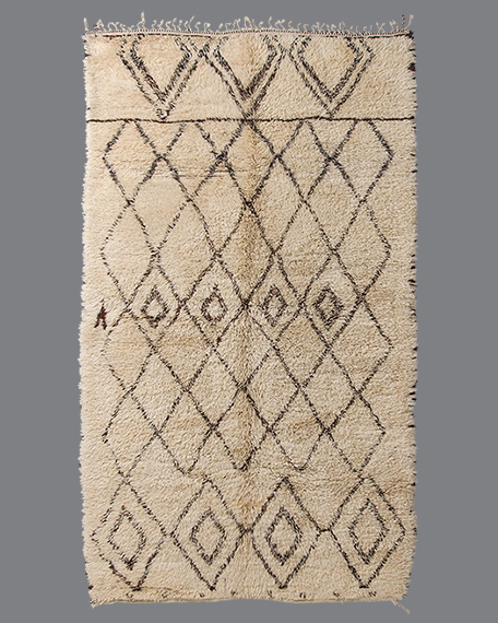 Vintage Moroccan Beni Ouarain Carpet BO_133