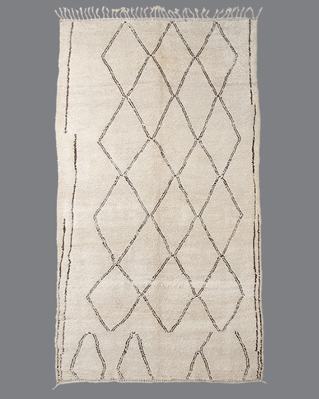 Vintage Moroccan Beni Ouarain Carpet BO_140