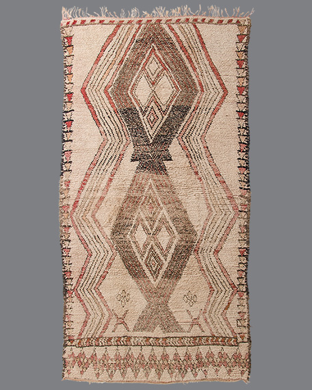 Vintage Moroccan Beni Ouarain Carpet BO_148